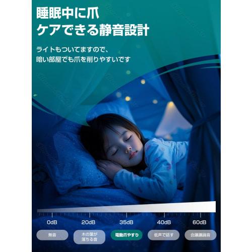 [2025 Model, Recommended by Childcare Workers] Baby Nail Clippers, Electric Nail File with 6 Interchangeable Heads and LED Light, Baby Supplies, Newbo