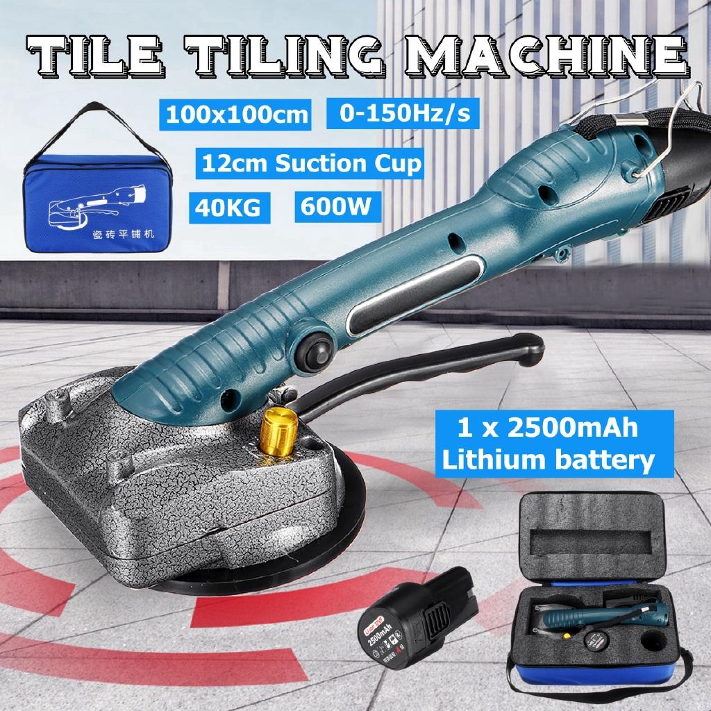 100x100cm Floor Plaster Machine Tile Laying with Automatic Floor Vibrator Leveling Tool For Tiles Portable Tile Vibrator