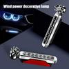 Car Wind Power LED Lights 2 Pieces Car Wind Energy Running Light Vehicle Accessories For Travel Automotive Bike Road Trips