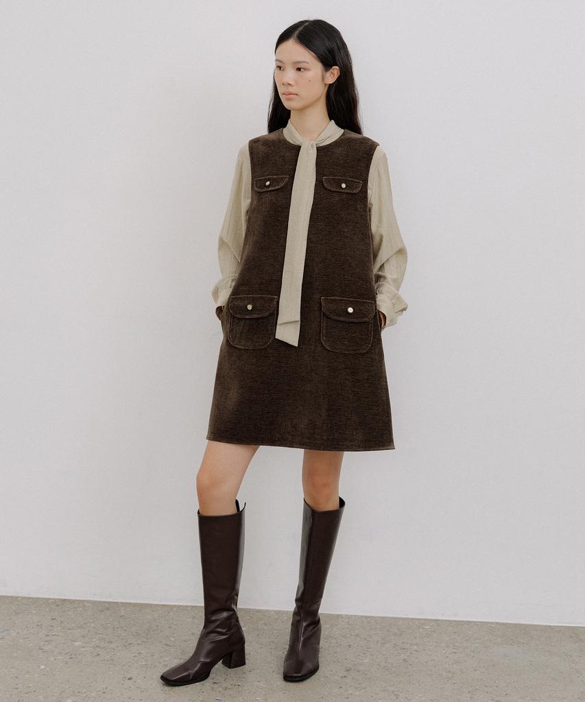 Otte Corduroy Mini Pocket Ops_Brown
