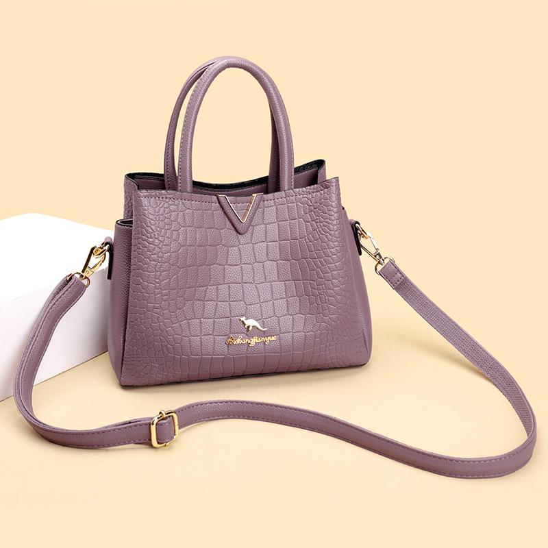 Ladies' Bags, New Style, Elegant Handbags, Simple Texture, Atmospheric Shoulder Bags, Women's Crossbody Bags, Fashionable Women's Bags