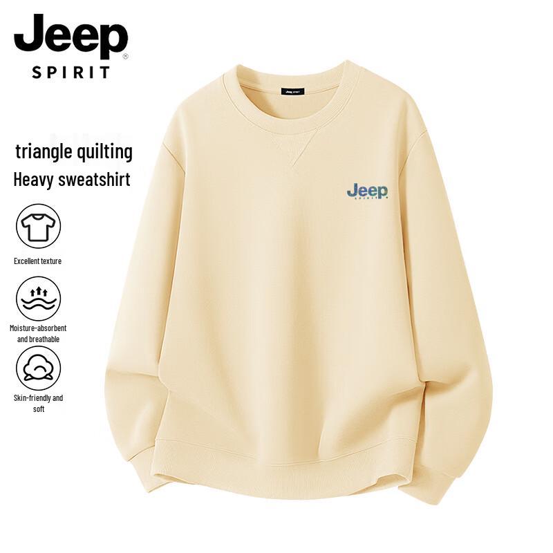 JEEP SPIRIT Men s Casual Crewneck Sweatshirt 2XL