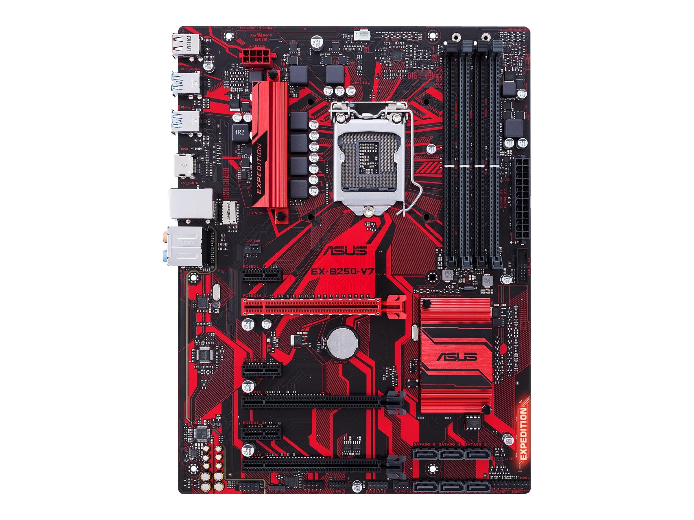 

Материнська плата ASUS Intel B250, сумісна з LGA1151 EX B250 V7 [ATX]