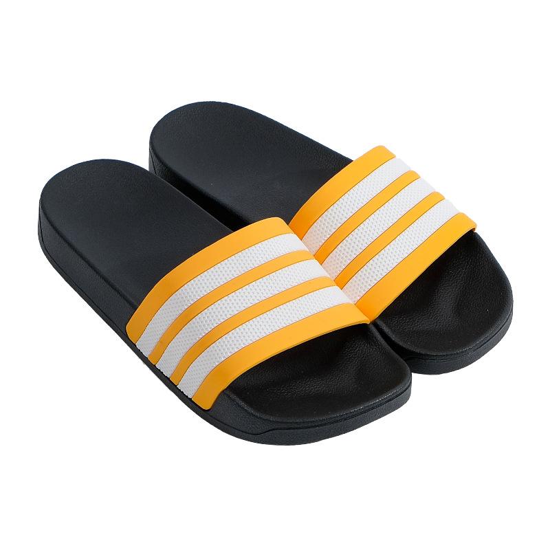 New soft-soled outer slippers women's fashion casual one-word drag home bath slippers men's non-slip and non-smelly cool slippers