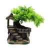 Fish Tank Landscape Ornament, Simulated Tree Ornament, Resin Aquarium Decoration, Fish Tank Decoration for Hiding Snails