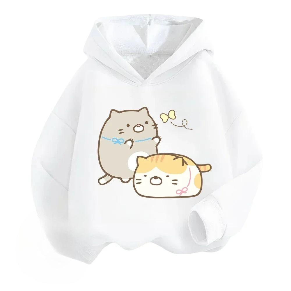 Warm Children's Tops for Autumn and Winter Cute Cartoon Hoodies for Boys and Girls Comfortable and Soft Pullovers for Children