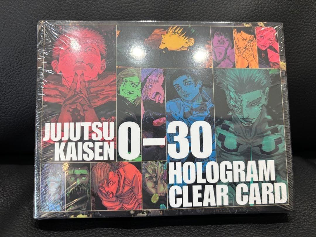 Jujutsu Kaisen Weekly JUMP Hologram Clear Cards Comic Volumes 030 All Character