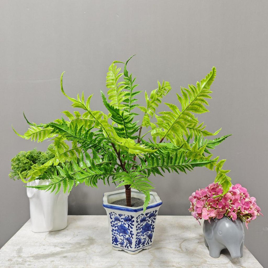 Artificial Fern Bunch: Natural-Looking Small Fern Leaves & Lush Greenery