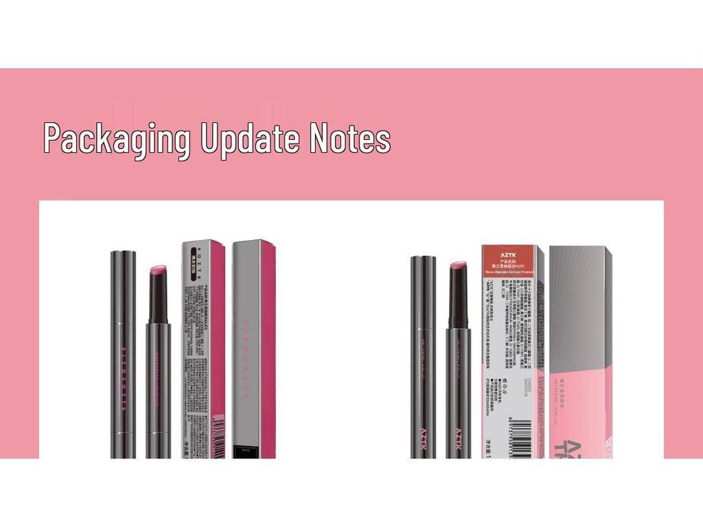 AZTK Lip Jelly MJ02/MJ04W04 - Water Light Mirror Lip Gloss & Lipstick
