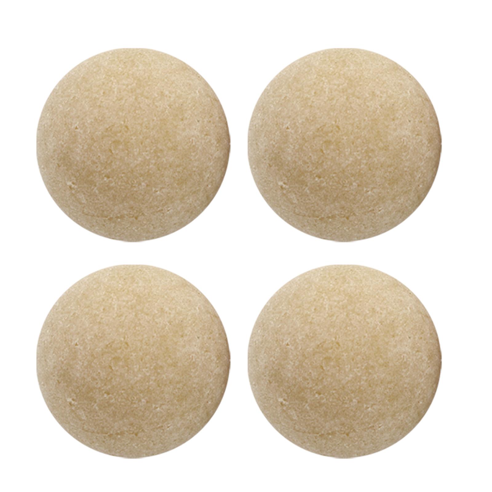 

4 шт. Мячи для настольного футбола Спортивные Замены для футбола Футбольный стол Натуральные пробки Мячи для настольного футбола из пробки C