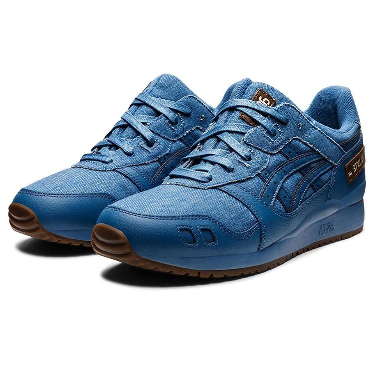 Asics Gel Lyte 3 OG Pacchetto Denim Okayama - Azzurro Scarpe da Ginnastica da Uomo Blu 1201A530-400