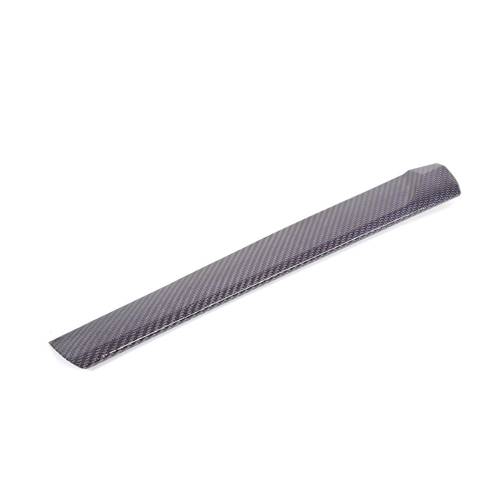 Hard true carbon fiber Car Center Control Navigation Screen Lower Panel Decorative Cover For BMW 5 Series G60 2024 LHD