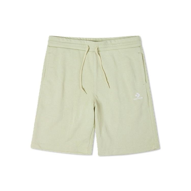 Converse GO TO Embroidered Star Chevron Standard-Fit Fleece Shorts Asia Sizing  Green  Men s 10019926-A16 M