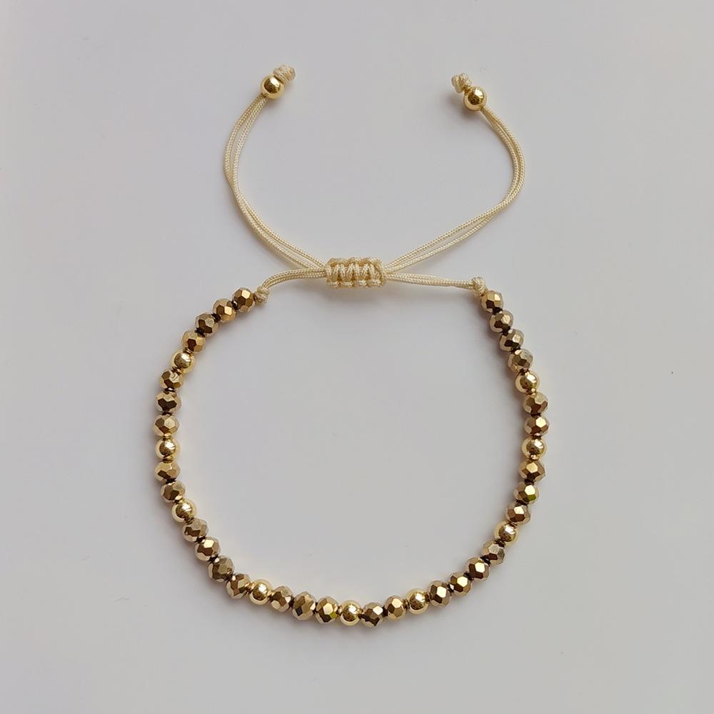 

Богемский многоцветный браслет из хрустальных бусин - Ручная работа в стиле Инс