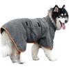 Absorbent Dog Bathrobe Coral Fleece Dog Clean Washcloth Dog Bath Towel  Dog Cat Pet Products