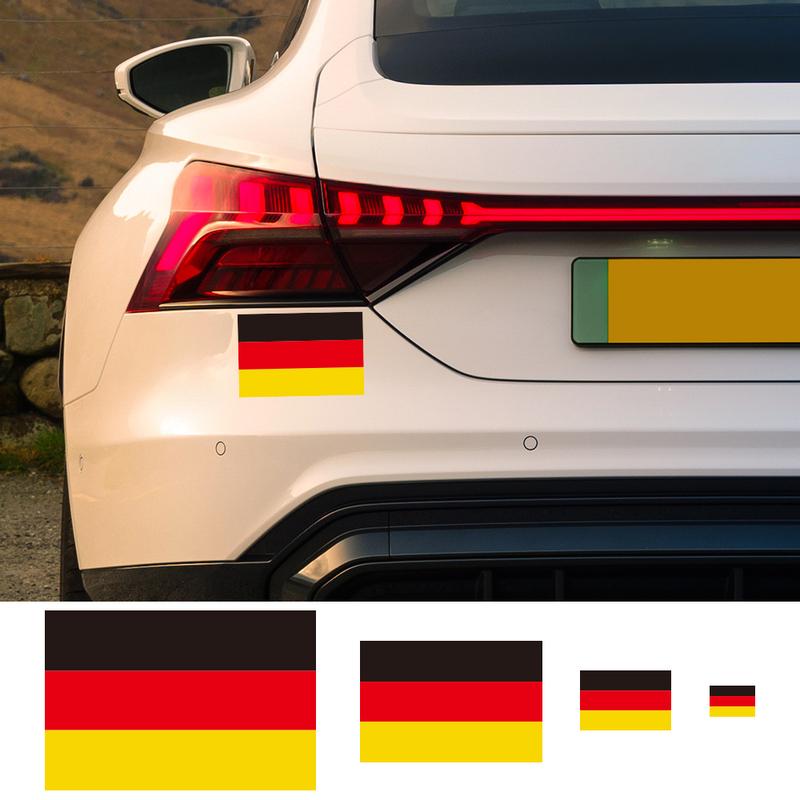 Various Size German Germany Flags Stickers Graphics Decor Decal for Cars Window Phone Laptop Helmet Motorcycle Accessories Cover