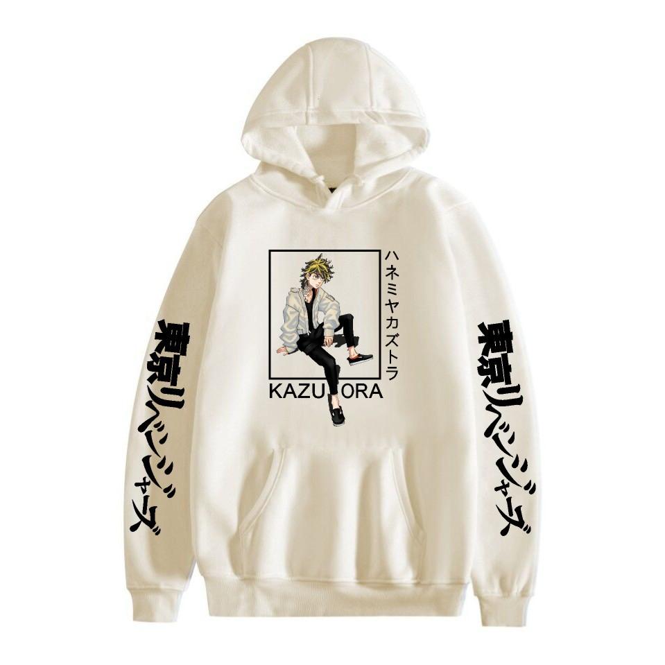 New Anime Print Fashion Casual Hooded Sweater