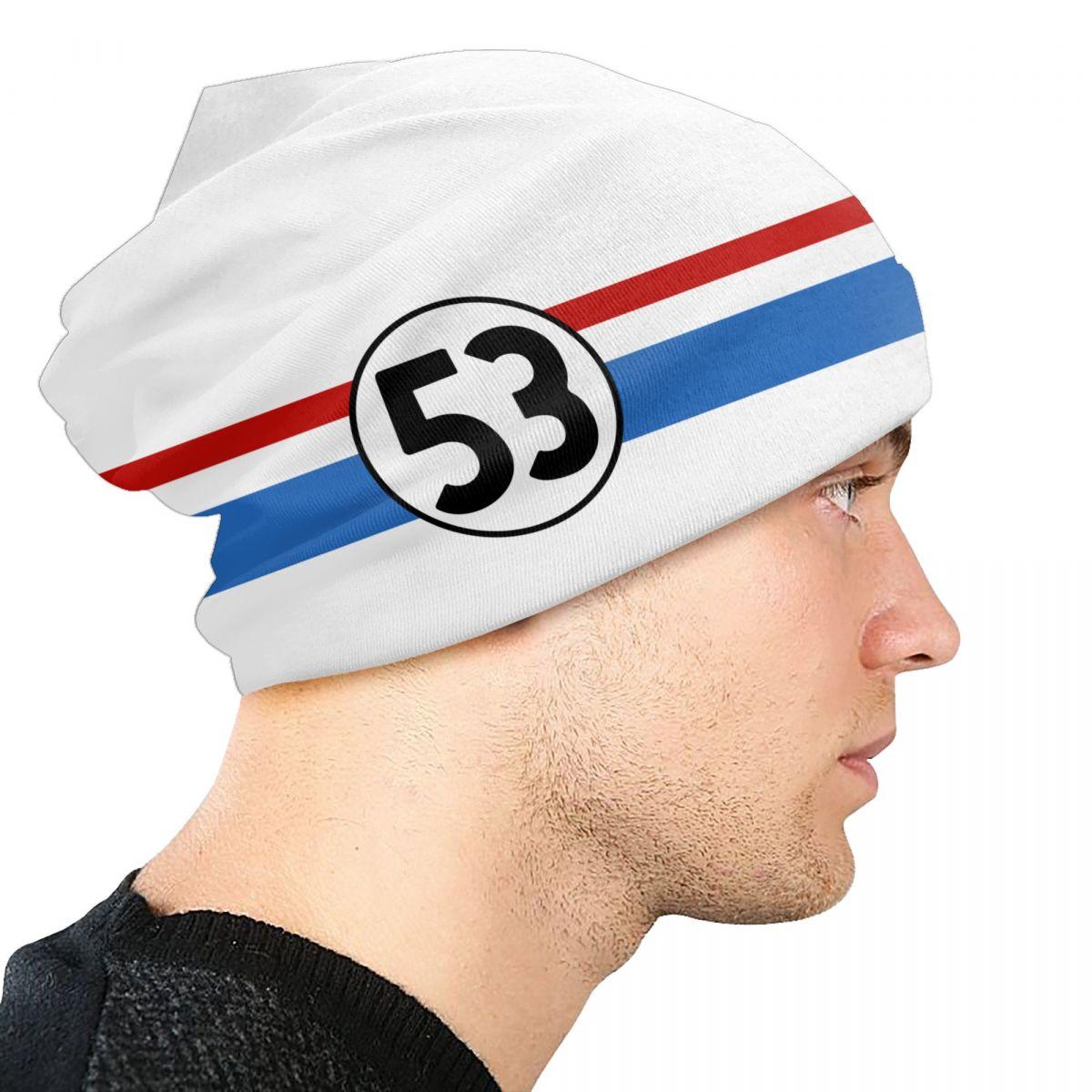 Классический гоночный автомобиль Herbie 53 Skullies шапки кепки крутые зимние теплые — фото 5