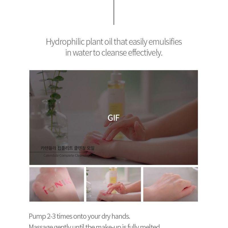 IUNIK Calendula Komplettes Reinigungsöl 200 ml