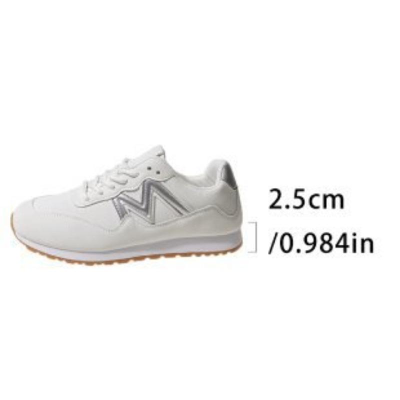 Autumn new large size fashion trend versatile outdoor lace-up casual single shoes women