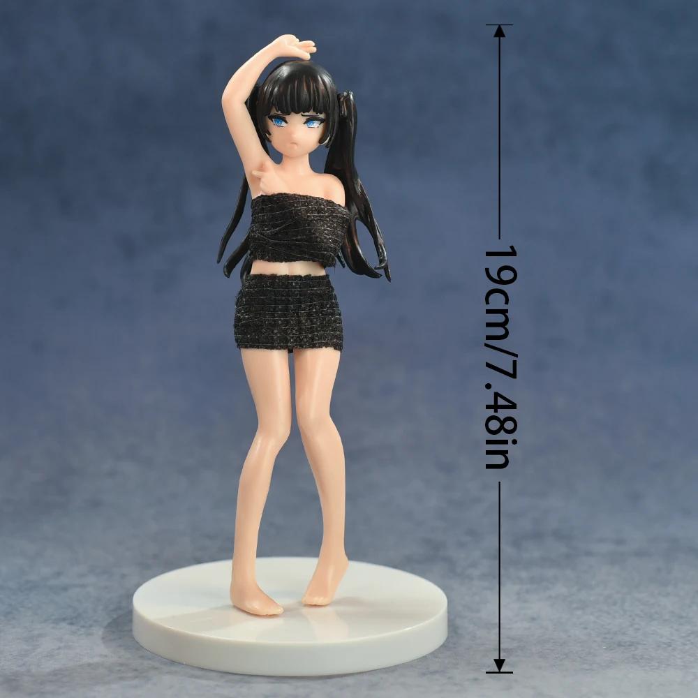 Aixlan Nsfw Figure Chuno Hayashi 19cm Hentail Sexy Girl PVC Action Figure Flat Paint Amine Adult Figures 18+ Statue
