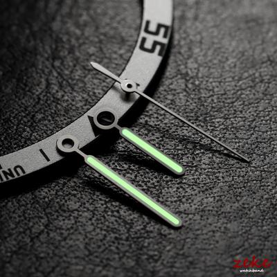 Luminous Watch Hands for Nautilus Silver Movement Pointers Fit NH35 NH36 NH38 4R35/36 7s/35 7002 7009 Modified Watch Accessories