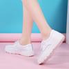 White Shoes Genuine Leather Lace Up Women Shoes 2024 Autumn Thick Sole Casual Shoes for Women Soft Sole Non Slip Flats