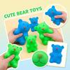 Cute Bear Shape Stress Toy for Adults and Kids - Random Color