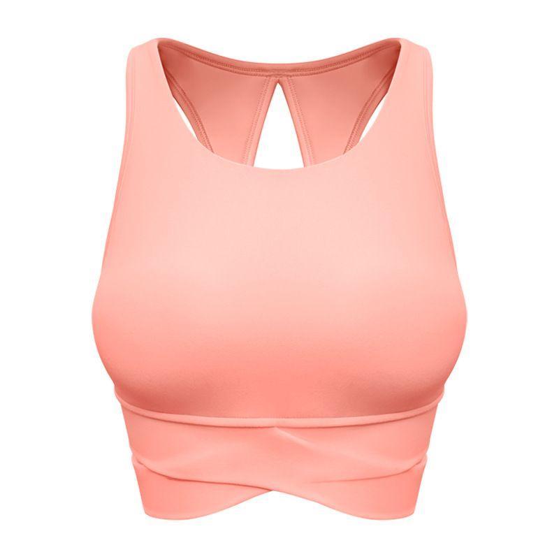 Cross-Border Medium Tenacity Shockproof Quick-Drying Comfort Yoga Vest Gym Beauty Back Running Exercise Underwear Women's Outwear