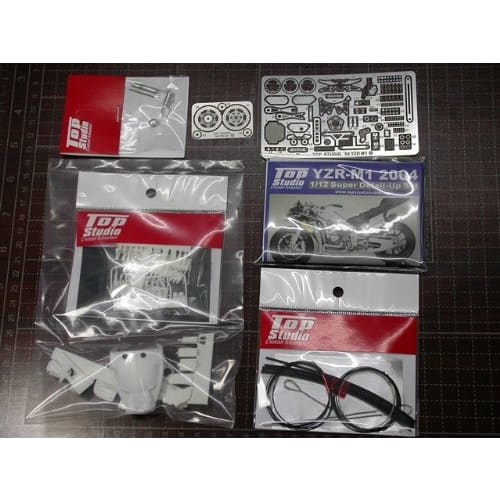 Top Studio Yamaha YZR-M1 2004 Super Detail Up Set Tamiya 1/12 MD29002