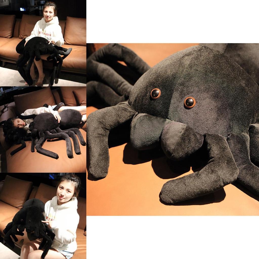 Spider Plush Toy Dark Series Cartoon Style Perfect Gift For Boys