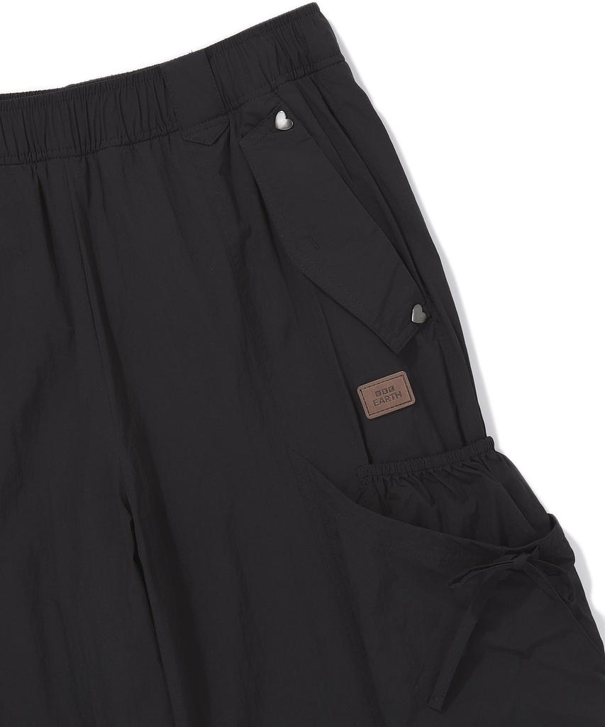 BBC EARTH Women'S Warm Fit String Pants Black