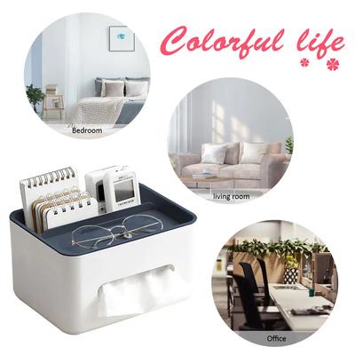 Taschentuchbox Fernbedienung Servietten Kleinkram Halter Zuhause Schlafzimmer Wohnzimmer Büro Schreibtisch Organizer Zubehör