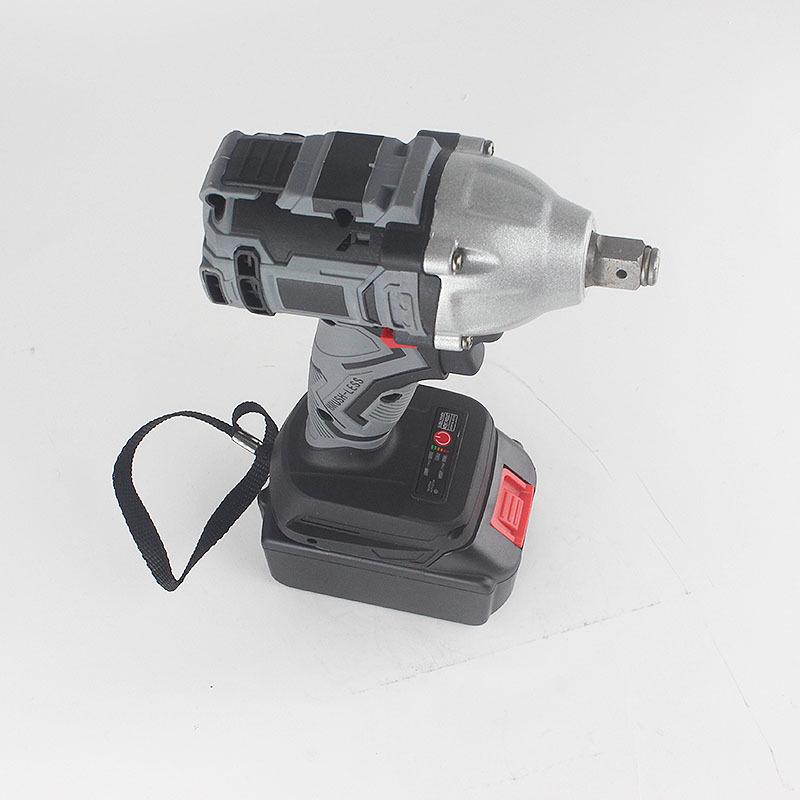 Rechargeable Brushless High-Torque Electric Impact Wrench for Auto Repair & Woodworking