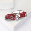 Retro Personalized Alloy Rhinestone Car Brooch Creative Trend Men'S And Women'S Suit Cardigan Corsage Jewelry Pin