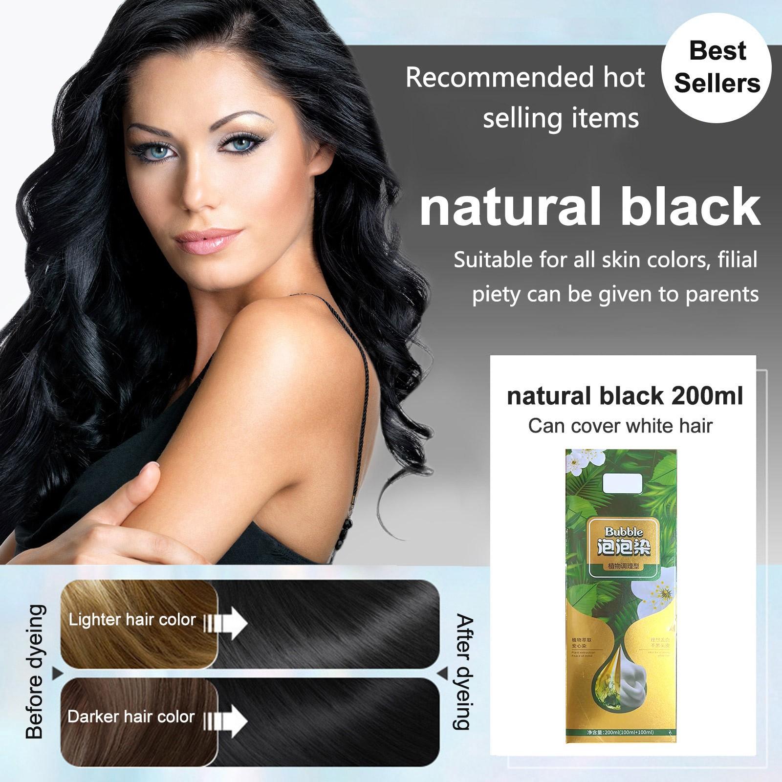 

Bubble Hair Plant Hair Шелковистые Красивые Плавающие Волосы Не Повреждает Кожу Головы Не Повреждает Волосы, Используется Для Серых Волос Цветной Пузырек 200мл One Size