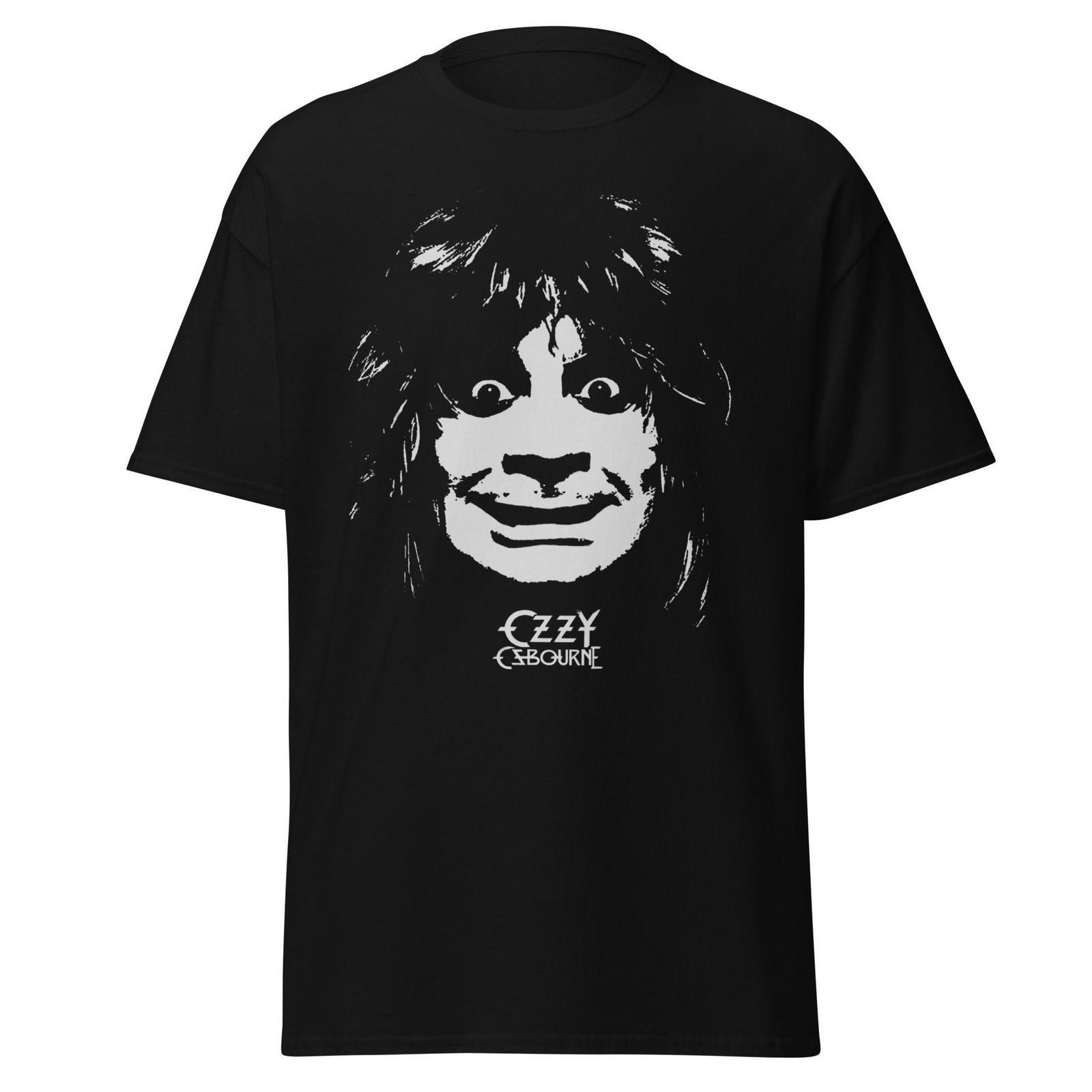 Stakes Ozzy Osbourne Hello Jumbo Print T-Shirt T-Shirt Black New S