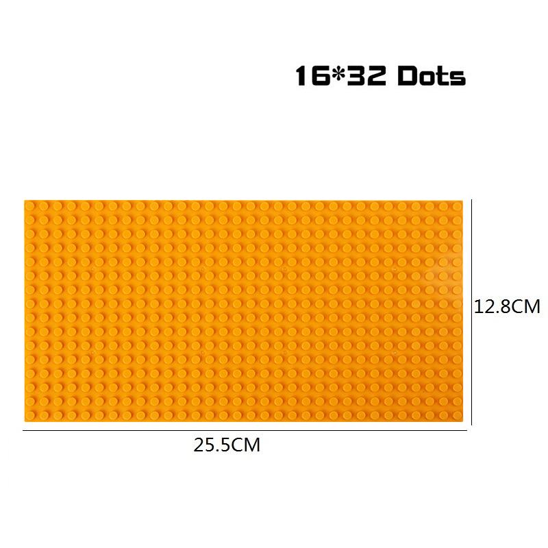 16X32 Baseplate Diy Assembled Building Blocks Baseplate 16*32 Classic Building Blocks Base Board Single Double-Sided Base Plate