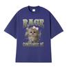 Rage Consumes Me Funny Gifts Cat Meme T Shirt Unisex Fashion Kawaii Tshirts Men Short Sleeve Casual Cotton Oversized Tshirt