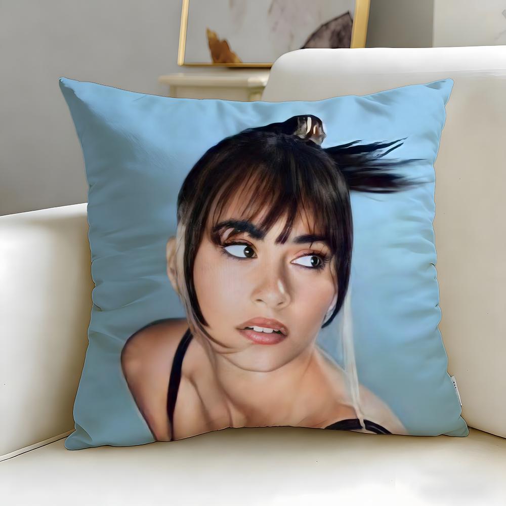 Stylish Aaitanaful Cushion Cover Soft  EasyWash Pillow Case  Versatile for Couch Bed Travel and Office