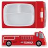 Skater Antibacterial Die Cut Lunch Plate Tableware Dish Children Dividers Kids Car Tomica Ambulance Children LUPD3-A