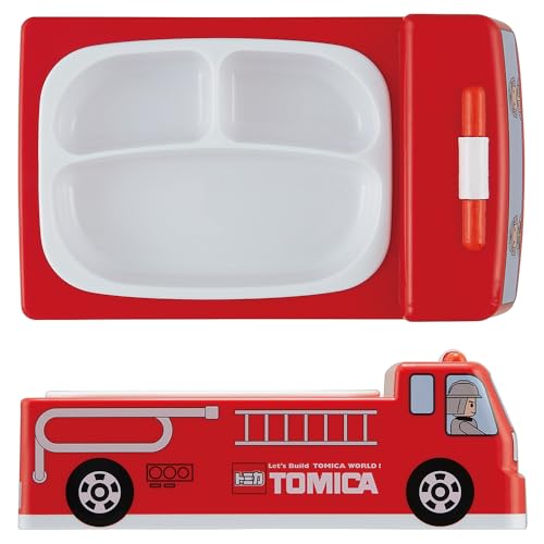 Skater Antibacterial Die Cut Lunch Plate Tableware Dish Children Dividers Kids Car Tomica Ambulance Children LUPD3-A