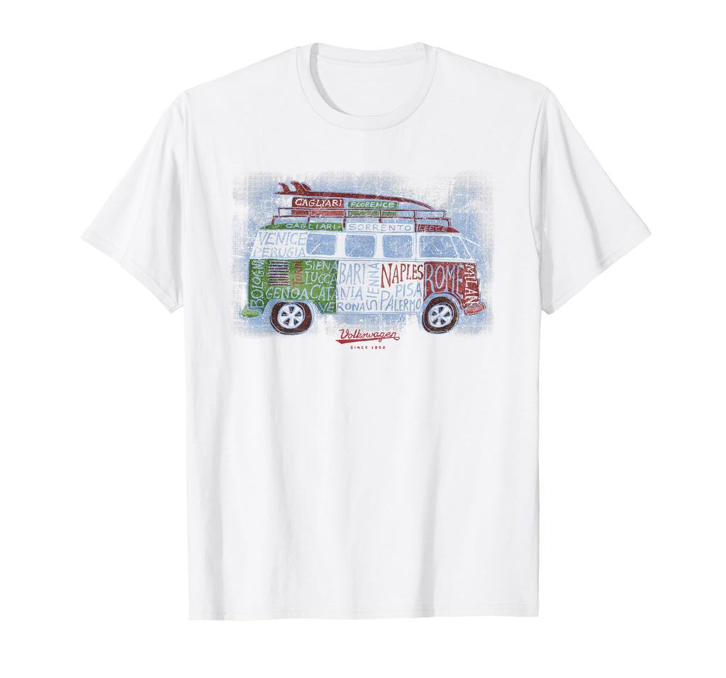 Volkswagen Italy Euro Football Camper T-Shirt