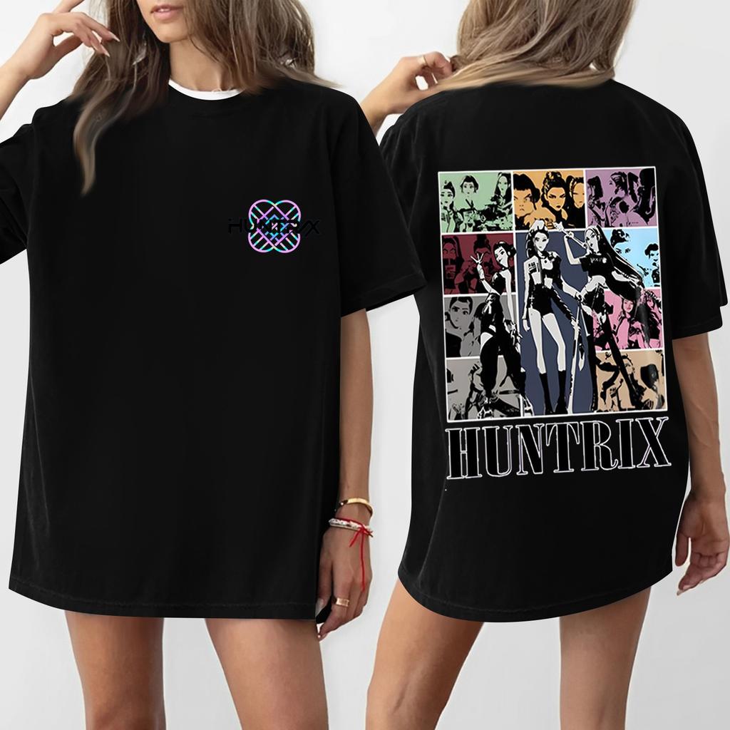 Women's Round Neck Printed Short-sleeved T-shirt Top