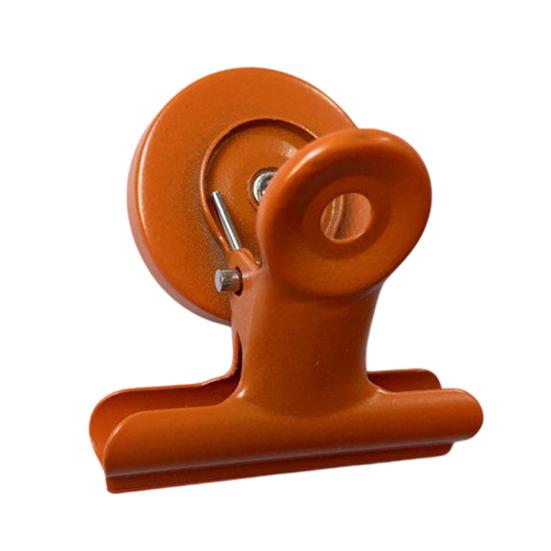 

Metal Clip Refrigerator Magnet Heavy Duty Strong Magnetic Clip Memo Note Holder Fridge Magnet Home Kitchen Office Whiteboard Locker Accessories оранжевый
