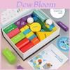 Wooden Geometric Shape Blocks Educational Toy For Kids Learning