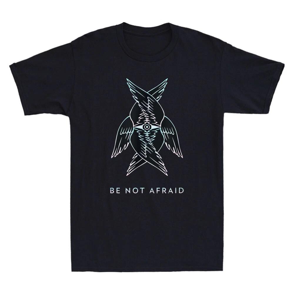 Biblically Accurate Angel Seraph Be Not Afraid Funny Quote Vintage Men s T-Shirt S