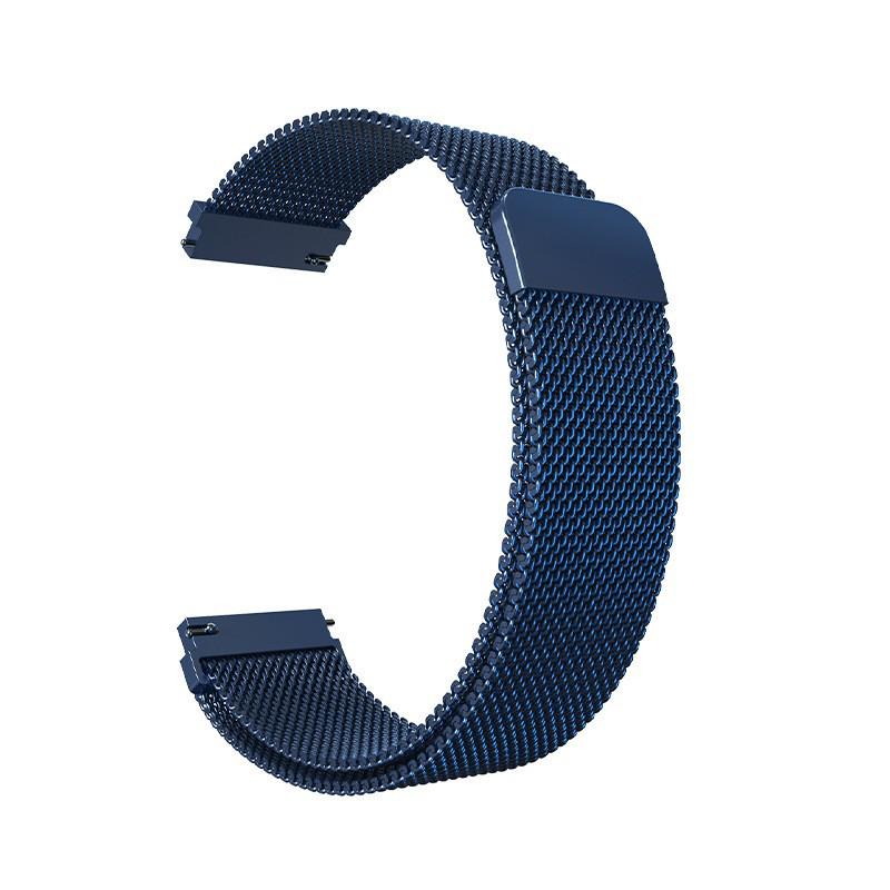Compatible Milanese Stainless Steel Magnetic Loop Watch Band for Huawei GT4, Samsung 6, Xiaomi S4, and Watch5.