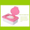 Baby Wet Wipe Tissue BoxLarge Capacity Wet Wipe Box Wet Tissue Storage Holder Plastic Dust-proof with Lid Tissue Box