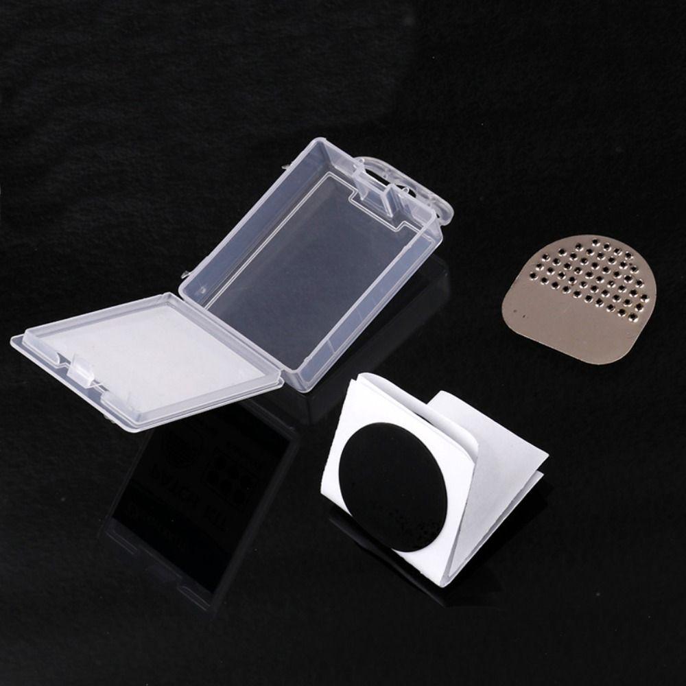 6PCS 25mm Bike Tire Patches Black Tire Patch Kit Portable Bicycle Inner Tire Repair Kit  Bike